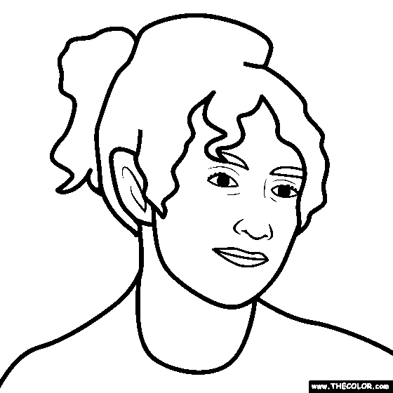 Hannah Tompkins Coloring Page