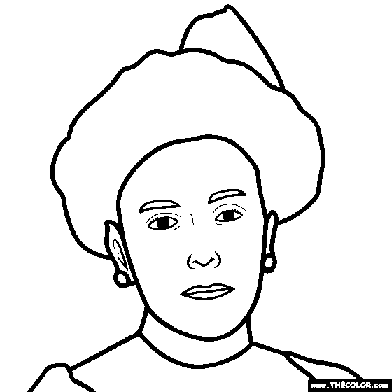 Helen Taft Coloring Page