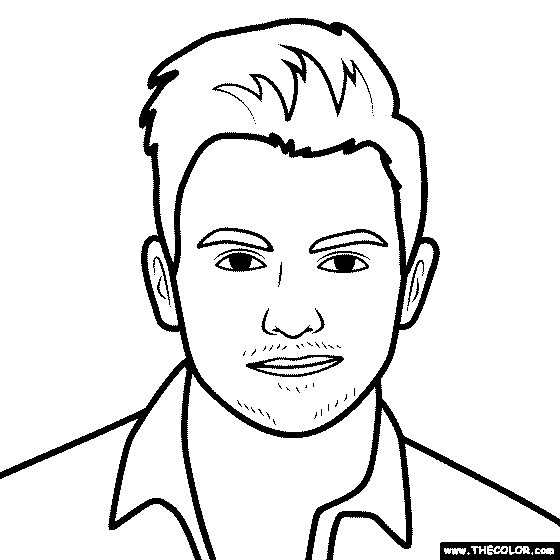brendon urie coloring pages