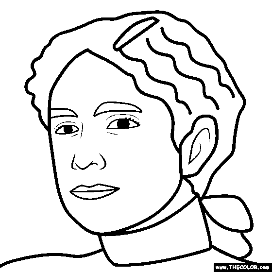 Ida McKinley Coloring Page