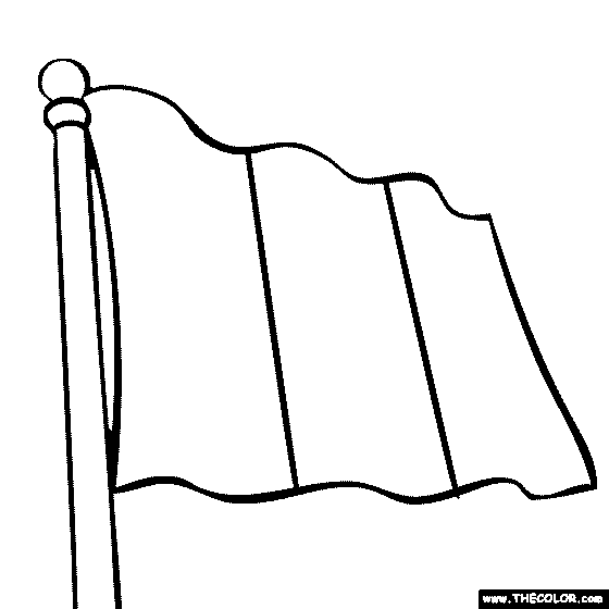 italian flag coloring pages print