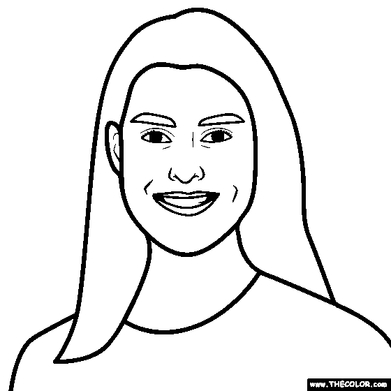 Jennifer Valente Coloring Page