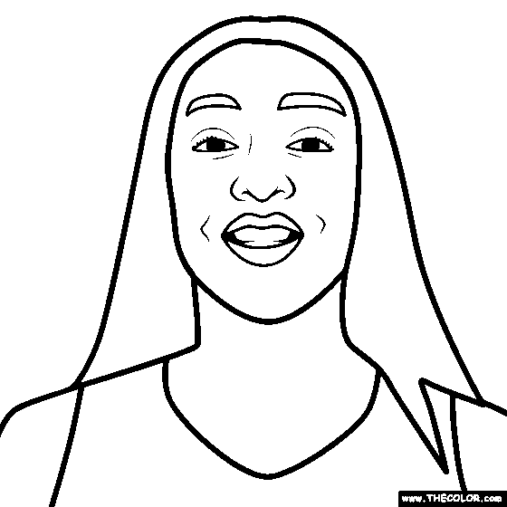 Kahleah Copper Coloring Page