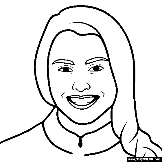 Kassidy Cook Coloring Page