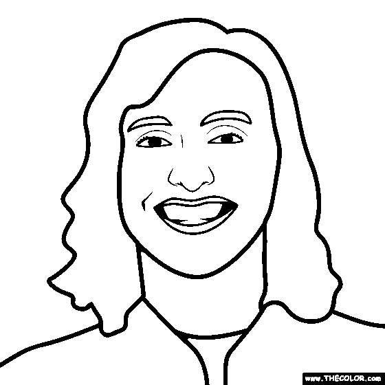 Katie Ledecky Coloring Page