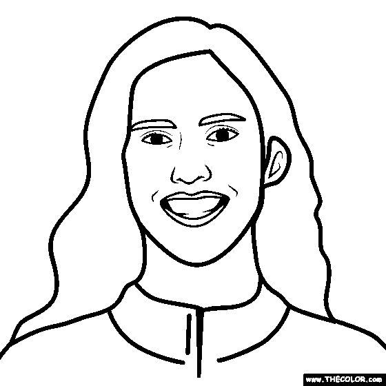 Kelly Cheng Coloring Page