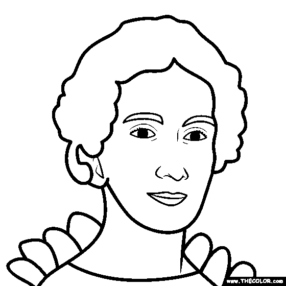 Letitia Tyler Coloring Page