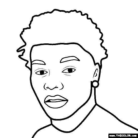 Little Wayne Coloring Pages