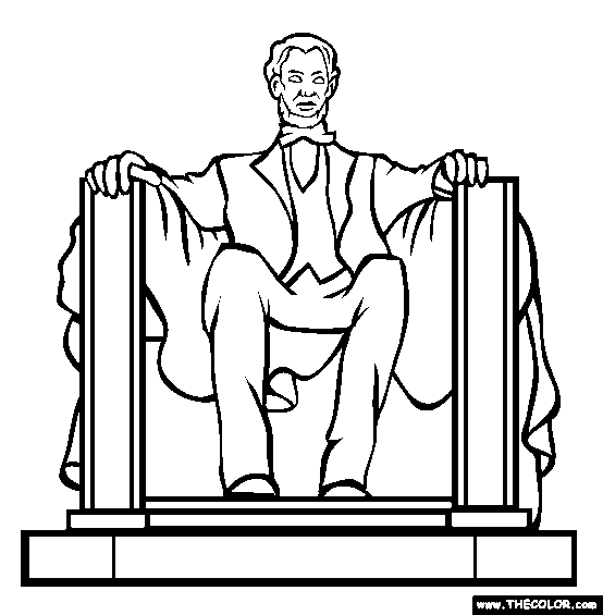 President's Day Online Coloring Pages