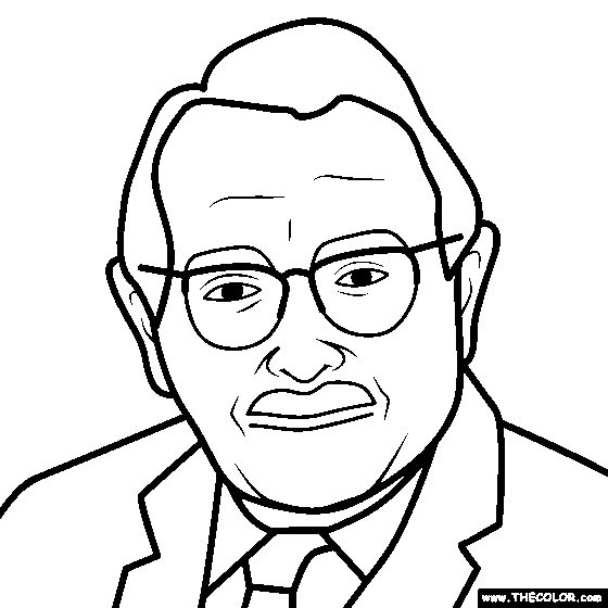 Ludwig Guttmann Coloring Page