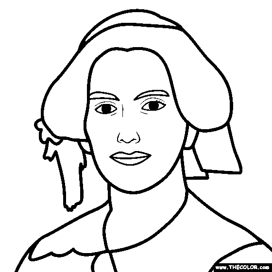 Margaret Taylor Coloring Page