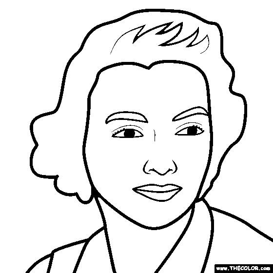 Marion Donovan Coloring Page