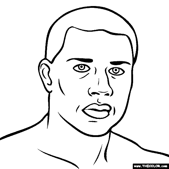 Miguel Cotto Coloring Page