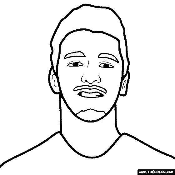 Nyjah Huston Coloring Page