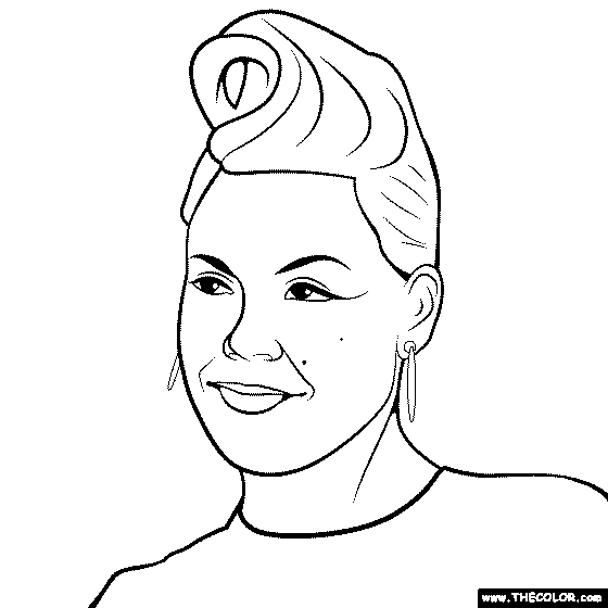 Download Famous People Online Coloring Pages | Page 3