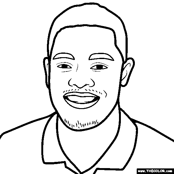 Rai Benjamin Coloring Page