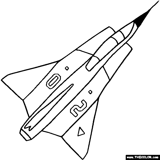 army jet coloring pages