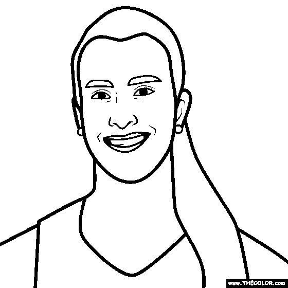 Sabrina Ionescu Coloring Page