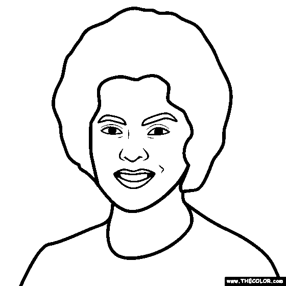 Shirley Temple Coloring Page