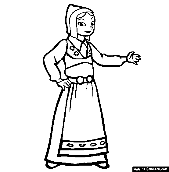 Ethnic Wear Online Coloring Pages | Page 1