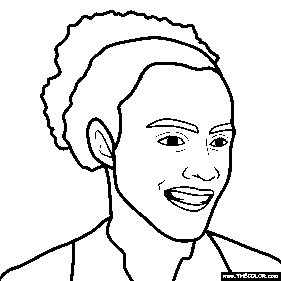 Sydney McLaughlin-Levrone Coloring Page