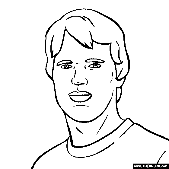 Taj Burrow Coloring Page