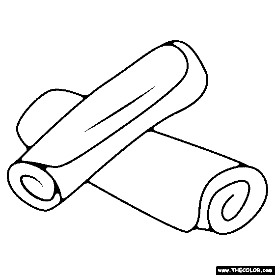 Taquitos Coloring Page
