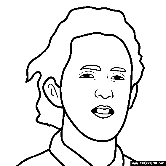 Temple Grandin Coloring Page