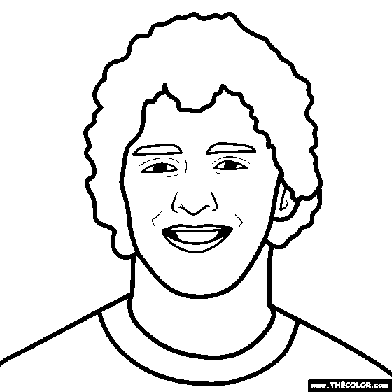 Terry Fox Coloring Page