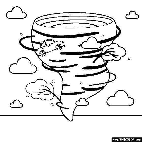 Featured image of post Coloring Cartoon Tornado : Cartoon tornado vector graphics download.