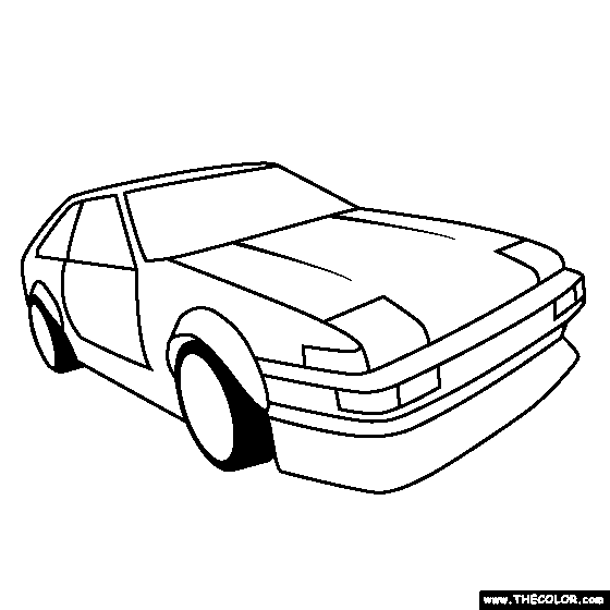 Cars Online Coloring Pages  Page 3