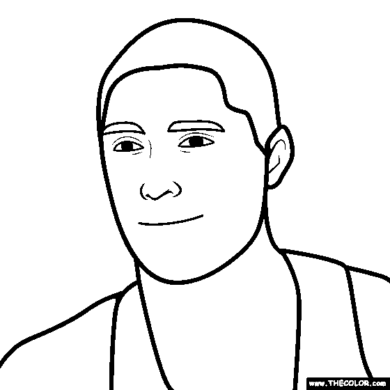 Trey Hardee Coloring Page