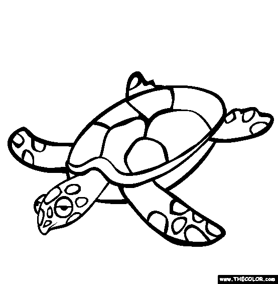 Download Sea Life Online Coloring Pages