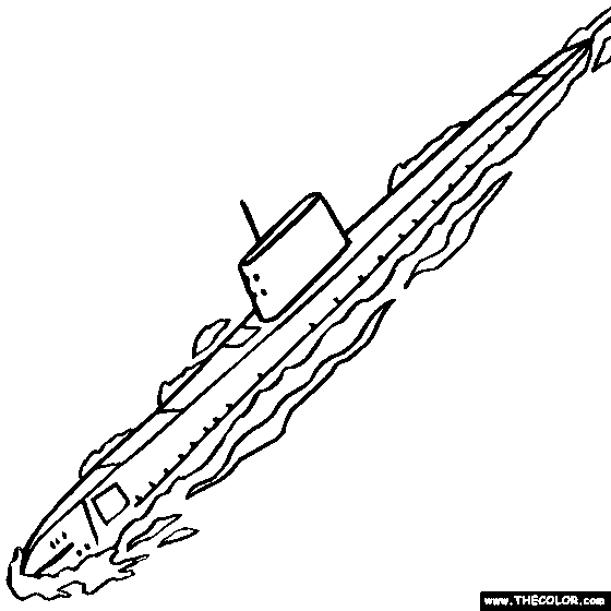 nautilus submarine drawing