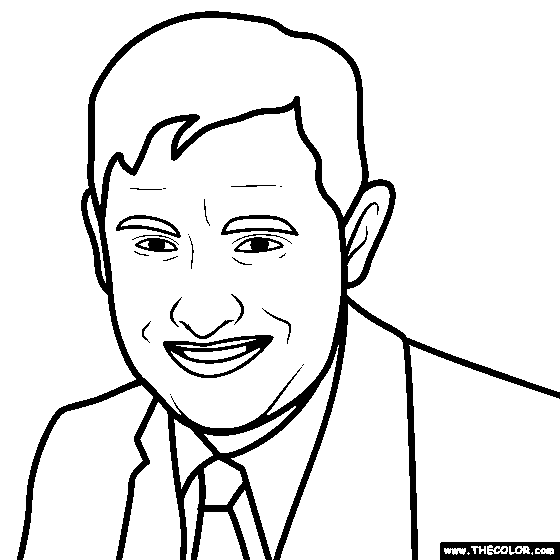 Will Rogers Coloring Page
