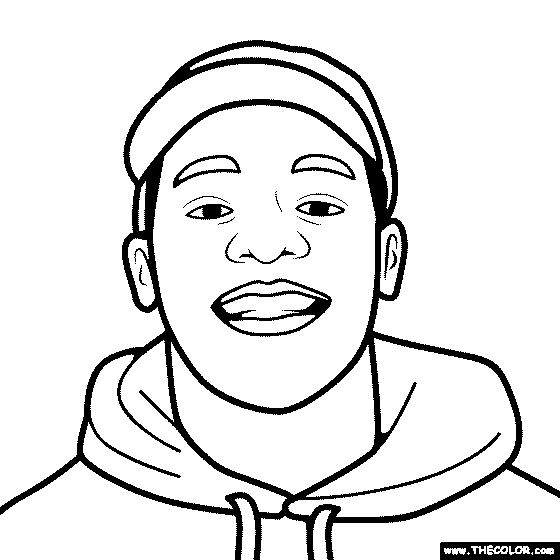 Zion Wright Coloring Page