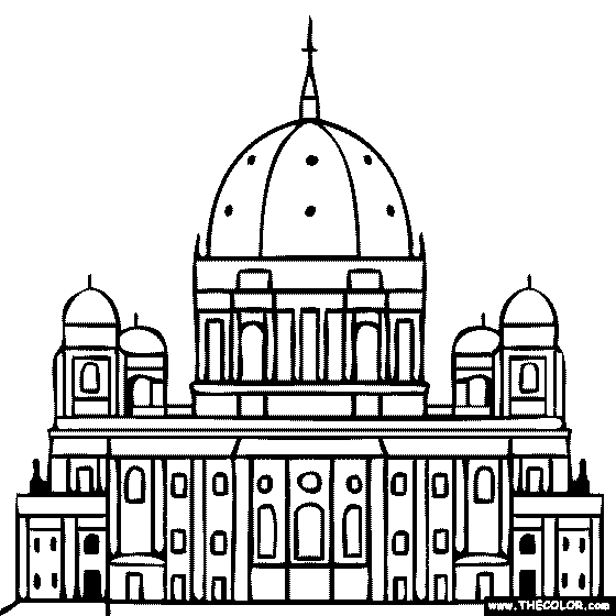 american landmarks coloring pages